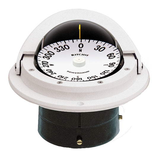 Ritchie F-82W Voyager Compass - Flush Mount - White [F-82W] - Sea & Tech Outfitters Florida, LLC