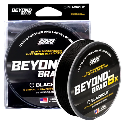 Blackout Black 8X- ULTRA PERFORMANCE 8 STRAND