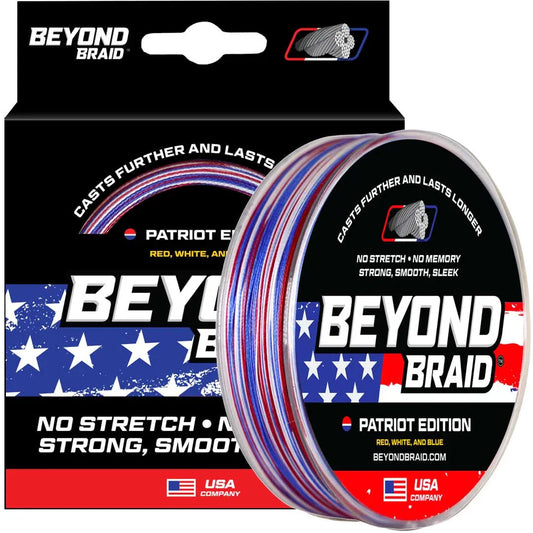 PATRIOT 8X Ultra Performance 8 Strand Fishing Line, 300-2,000 yard spools