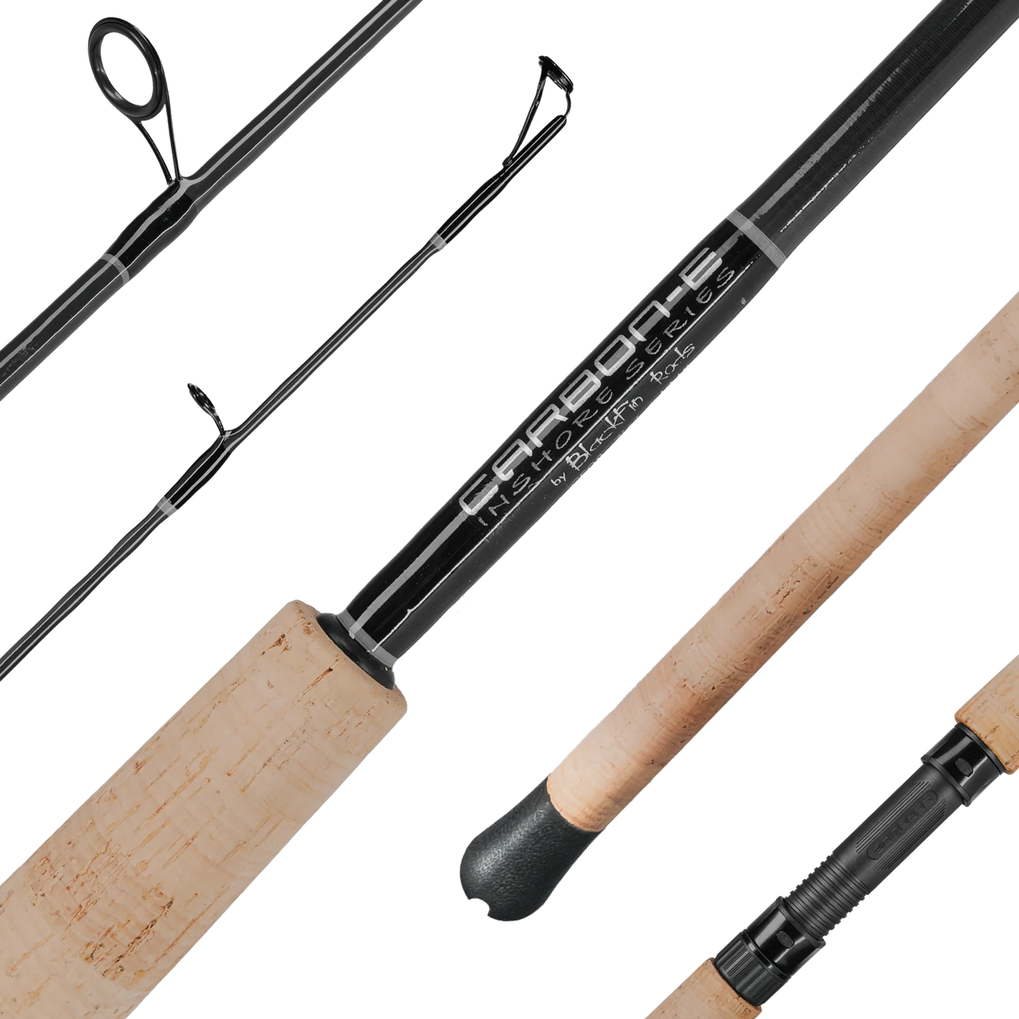 Blackfin Rods ~ Carbon Elite Full Grip Inshore Spinning Rods